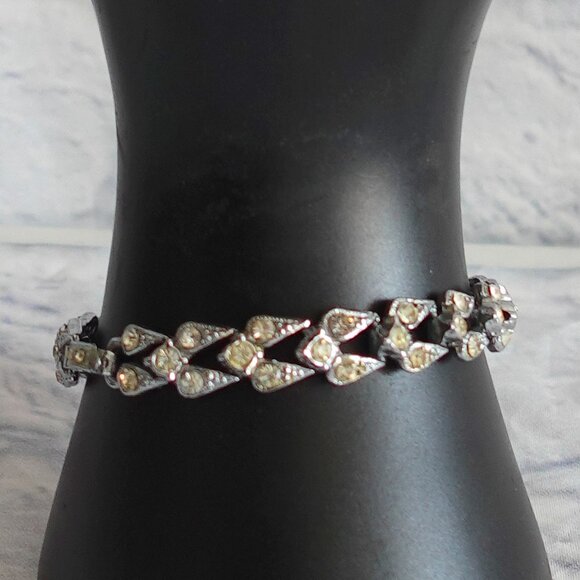 Vintage Art Deco style bracelet - Picture 2 of 8